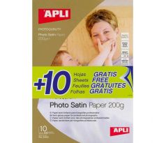 Fotopapier APLI A4 Satin, 200g, 20 hárkov