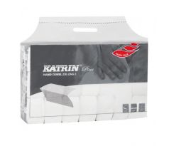 Papierové utierky skladané ZZ 2-vrstvove KATRIN Plus super Handy pack biele (20 bal.)