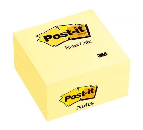 Bloček kocka Post-it 76x76 žltá 450l