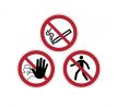 Zákazová značka na podlahu Zákaz fajčiť