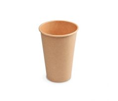Papierové poháre hnedé kraft Ø 80 mm 330 ml, 0,3l (50 ks)