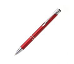 Guľôčkové pero plastové OIRA červené