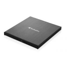 Externá CD/DVD Slimline mechanika Verbatim USB-C pripojenie (43886)