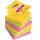 Z-bločky Post-it Super Sticky CARNIVAL, veľkosť 76x76 mm, 6 bločkov po 90 lístkov