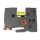 alt. páska pre BROTHER TZE-V641,TZEV641 čierne písmo, žltá VINYL páska Tape (18mmx5,5m) (ECO-TZE-V641)