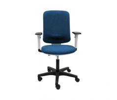 Kancelárska stolička EVA svetlo modrá (Bombay 57) + podrúčky P65