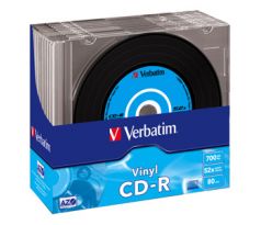 CD-R VERBATIM AZO Vinyl  Slim 10ks/bal (43426)