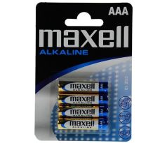 Batérie Maxell Alkaline AAA 4ks Blister (LR03)