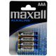 Batérie Maxell Alkaline AAA 4ks Blister (LR03)