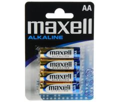 Batérie Maxell Alkaline AA 4ks Blister (LR6)