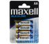 Batérie Maxell Alkaline AA 4ks Blister (LR6)