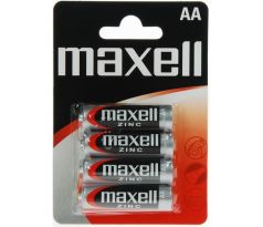 Batérie Maxell Zinc AA 4ks Blister (R6)