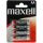 Batérie Maxell Zinc AA 4ks Blister (R6)