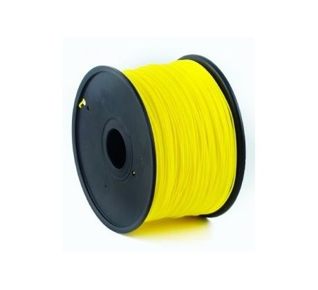 ABS plastic filament for 3D printers, 1.75 mm diameter, yellow (3DP-ABS1.75-01-Y)