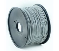 PLA plastic filament for 3D printers, 1.75 mm diameter, gray (3DP-PLA1.75-01-GR)