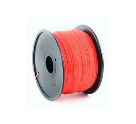 PLA plastic filament for 3D printers, 1.75 mm diameter, red (3DP-PLA1.75-01-R)