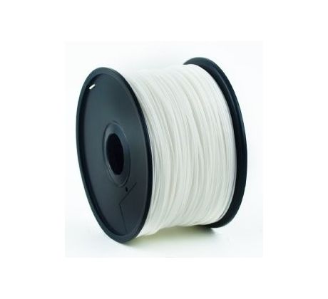 PLA plastic filament for 3D printers, 1.75 mm diameter, white (3DP-PLA1.75-01-W)