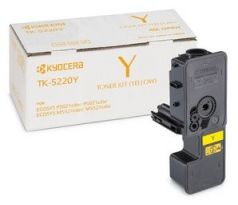 toner KYOCERA TK-5220Y Yellow Ecosys P5021cdn/P5021cdw/M5521cdn/M5521cdw (1200 str.) (TK-5220Y)