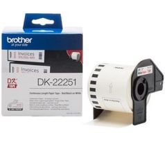 rolka BROTHER DK22251 Continuous Paper Tape (Biela 62mm) (DK22251)