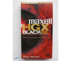 VHS kazeta MAXELL HGXB 60 min (238526.01)