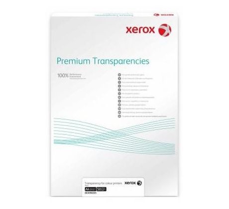 XEROX transparentná fólia laser A4 (50 ks) (003R98220)