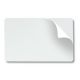 karta DATACARD biela s lepiacou vrstvou - Sticky Card (100ks) CR80 (597640-001/082266)
