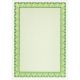 Certifikačný papier APLI A4, zelený, 115 g, 25 hárkov