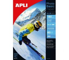 Fotopapier APLI A4 Photobasic lesklý, 180g, 60 hárkov