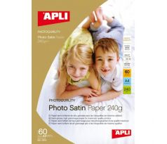 Fotopapier APLI A4 Satin, 240g, 25 hárkov