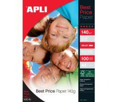 Fotopapier APLI A4 Best Price lesklý, 140g, 100 hárkov