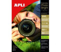 Fotopapier APLI A4 Bright, 200g, 50 hárkov