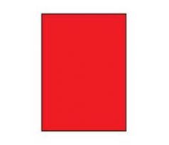 Etikety farebné 210x297mm APLI A4 100 hárkov fluo červené