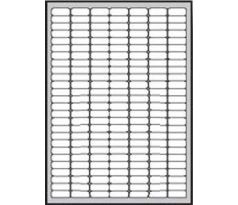 Etikety univerzálne odnímateľné 25,4x10mm Agipa A4 25 hárkov