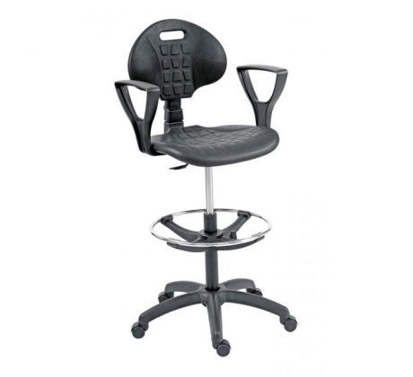 Pracovná stolička 1290 NOR s kruhom/Work Extra