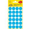 Etikety kruhové 18mm Avery modré
