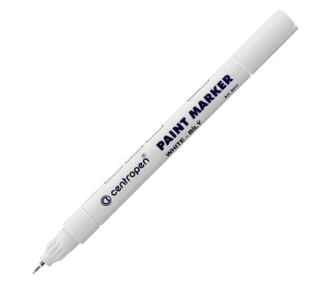 Lakový popisovač Centropen 9211 bielyä