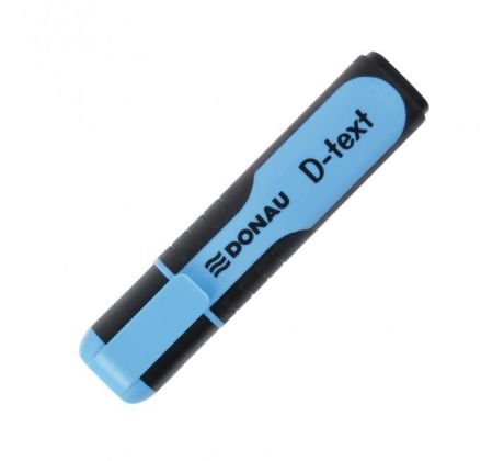 Zvýrazňovač DONAU D-text modrý