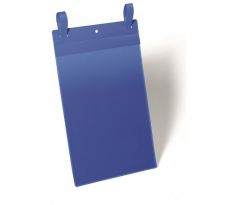 Vrecko na štítok s páskami 210 x 297 mm na výšku 50 ks modré