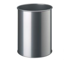 Kôš kovový 15 ℓ strieborný