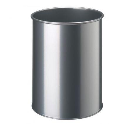 Kôš kovový 15 ℓ strieborný