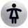 Piktogram WC dámy