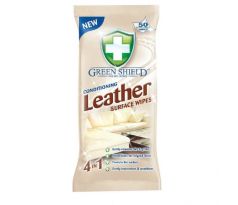 Green Shield čistiace utierky na kožu 50 kusov