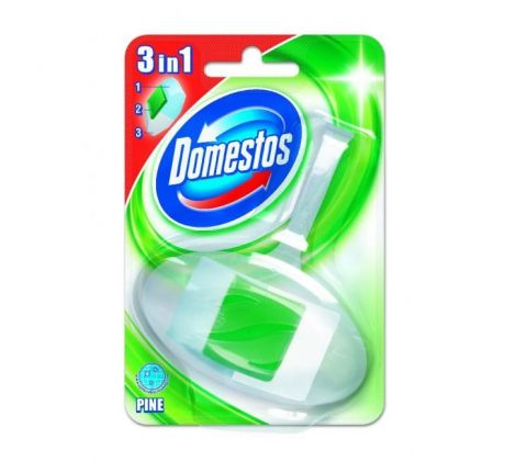 Domestos 3 in1 WC blok závesný tuhý Pine 40 g