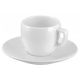 Šálky s podšálkami CREMA na espresso 75ml 6ks