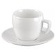 Šálky s podšálkami CREMA na cappuccino 200ml 6ks