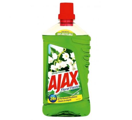Ajax na podlahy Floral Fiesta 1 l Jarné kvety (zelený)