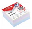 Poznámkový bloček kocka Office products lepená pastelová, 85 x 85 x 40 mm
