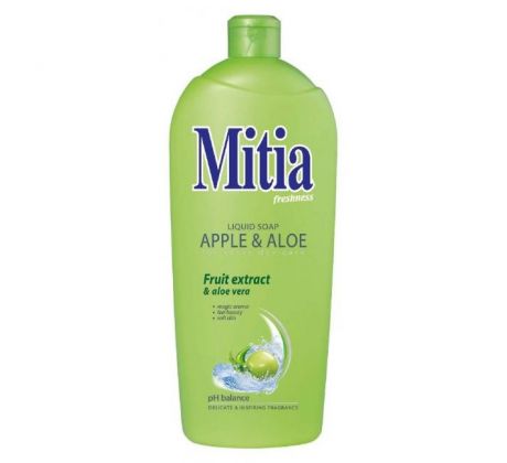 Mitia tekuté mydlo 1 l - Jablko&Aloe