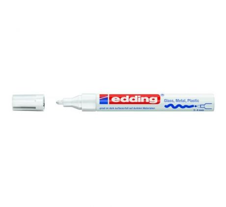 Lakový popisovač edding 750 biely