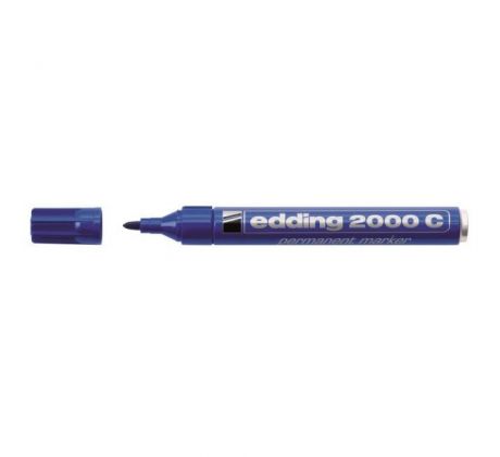 Permanentný popisovač edding 2000C modrý